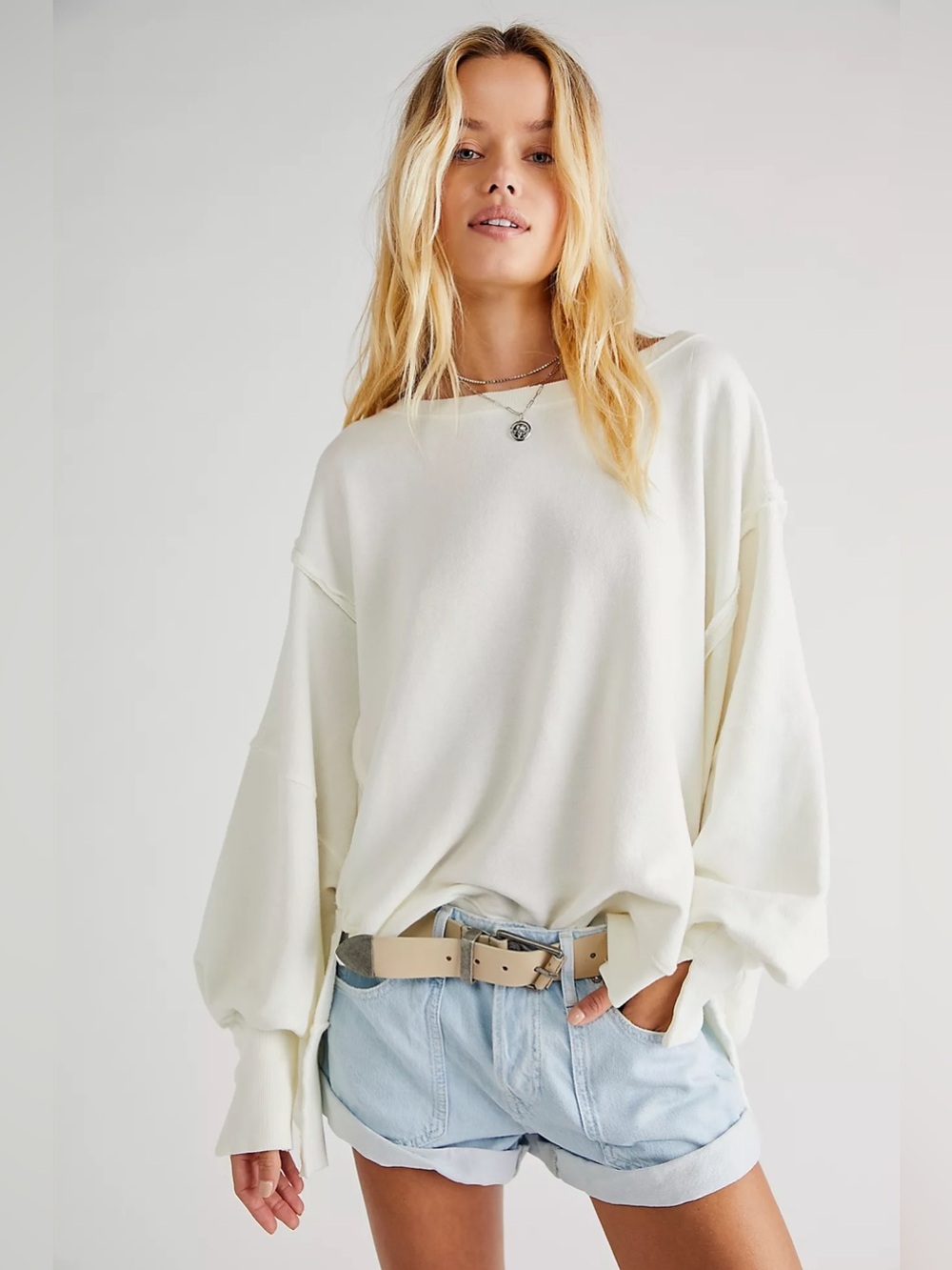 NWT Free People Camden Sweatshirt